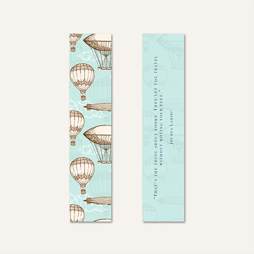 Air Balloon Bookmark