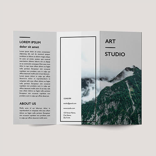 Art Studio Brochure