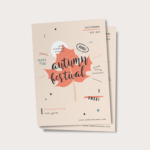 Autumn Festival Flyer