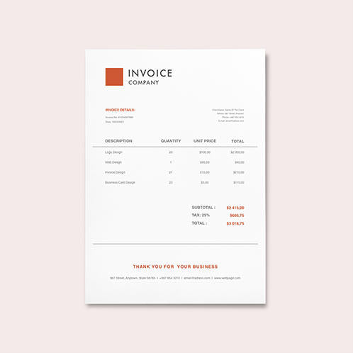 Basic Invoice 05