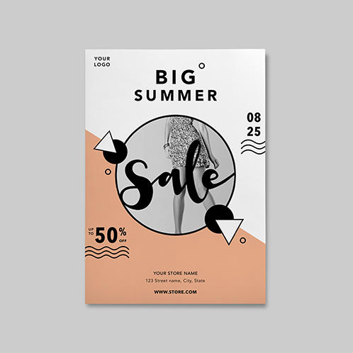 Big Summer Sale Flyer