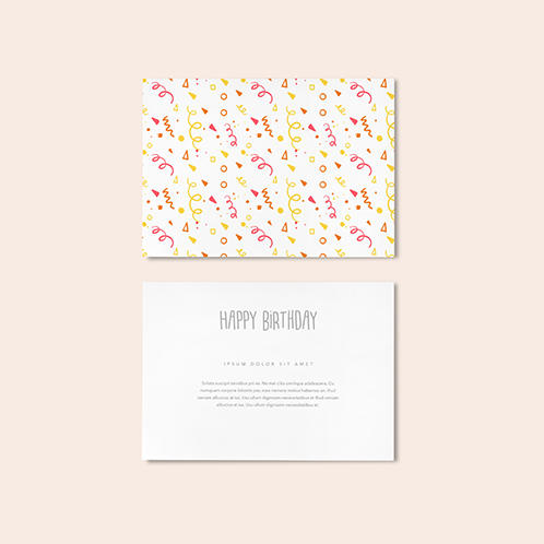 Birthday Confetti Card