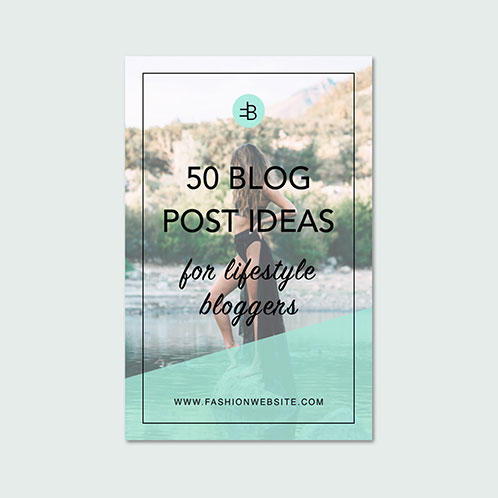 Blog Post Ideas Pinterest Post