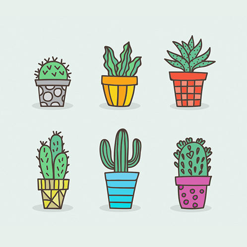 Cactus Doodles