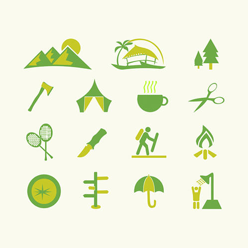 Camping Icons