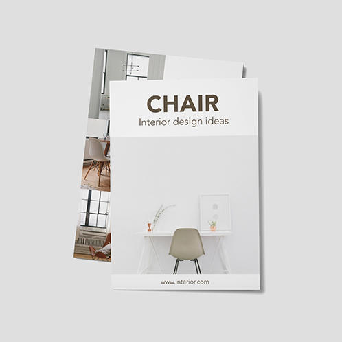 Chair Interior Design Brochure