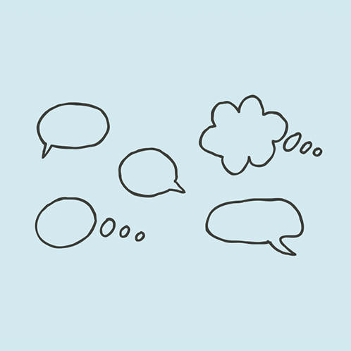 Chat Bubbles Doodles