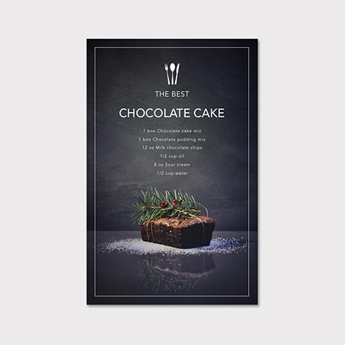Chocolate Cake Recipe Pinterest Post