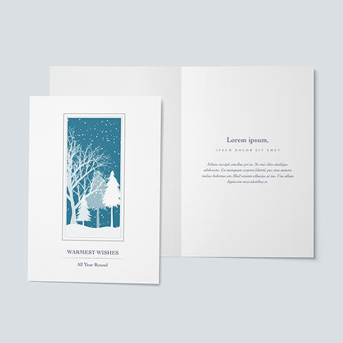 Christmas Forest Card