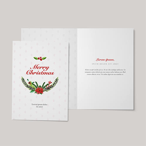 Christmas Plant Card – MyPagesTemplates.com