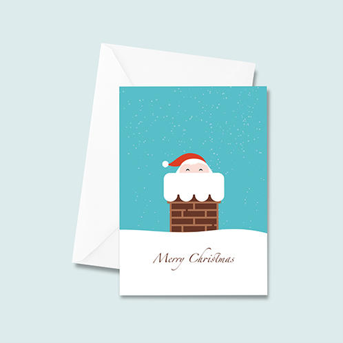 Christmas Santa Claus Card