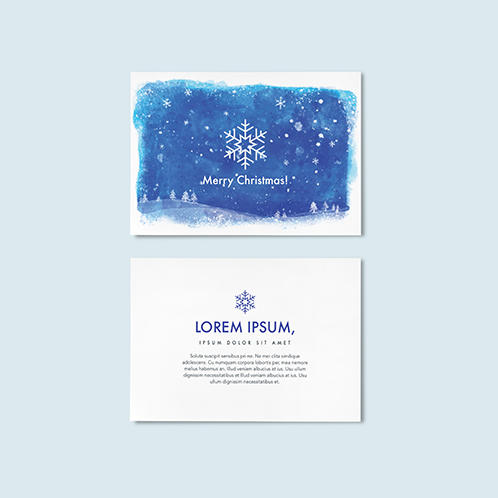 Christmas Snowflake Card