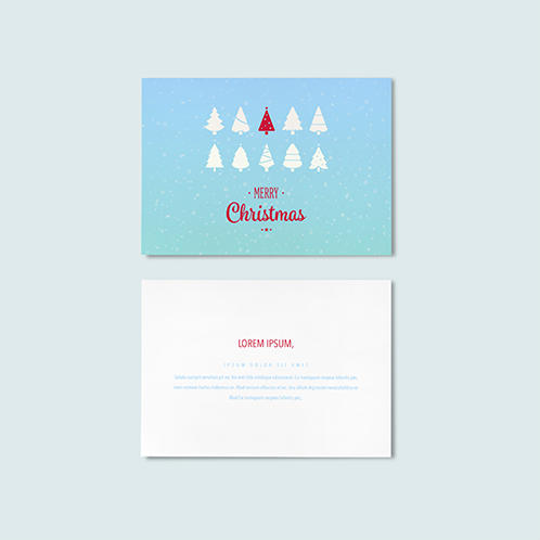 Christmas Trees Card