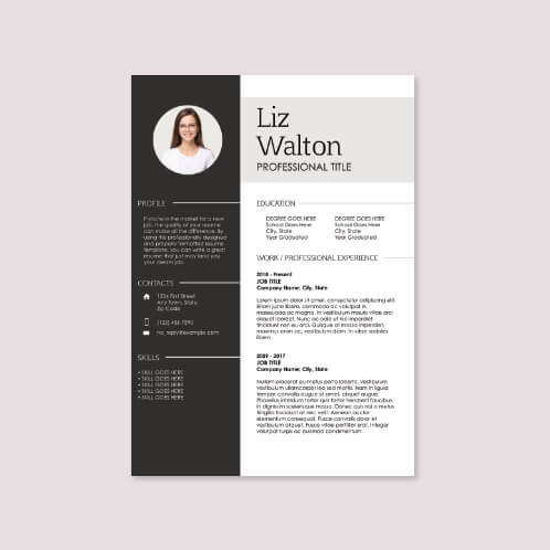 Clean and Professional Resume