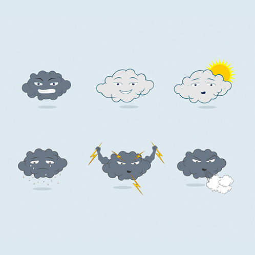 Clouds Icons