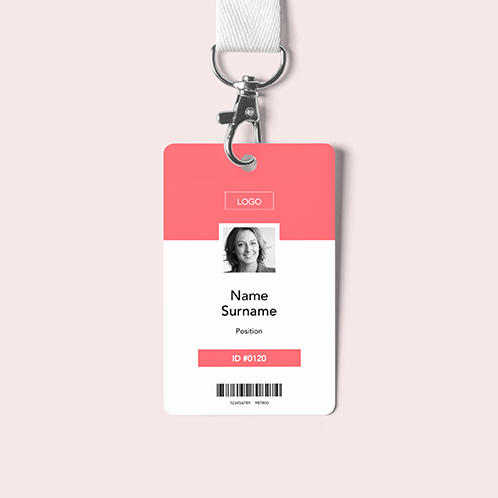 Coral Red Employee ID