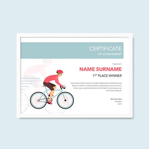 Cycling Certificate