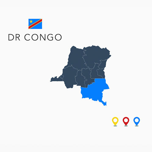 DR Congo Map