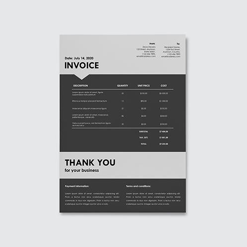 Dark Invoice