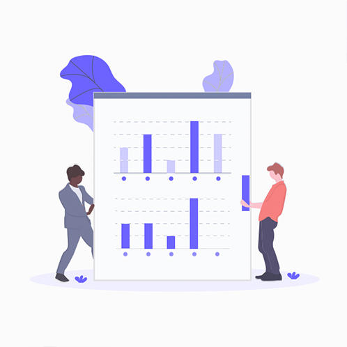 Data Report Illustration