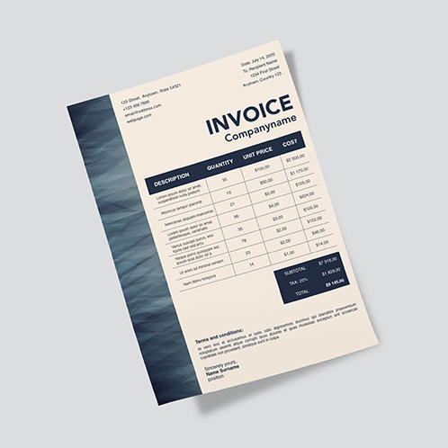 Design Invoice
