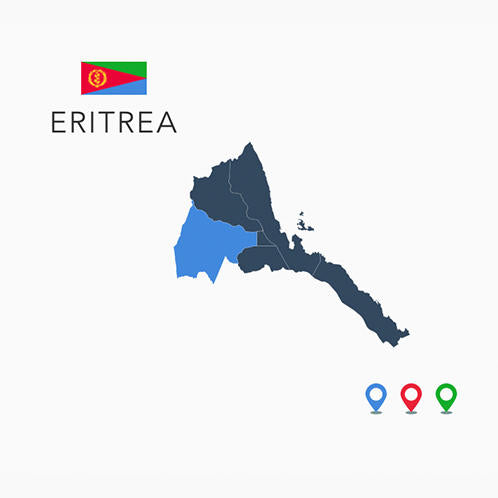 Eritrea Map