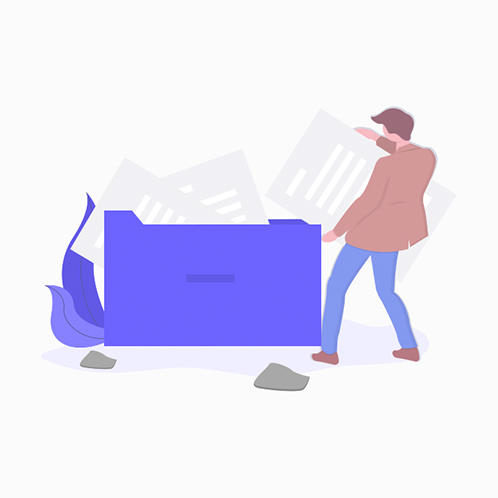 Filing System Illustration