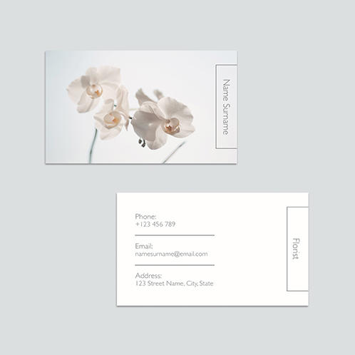 Florist Business Card