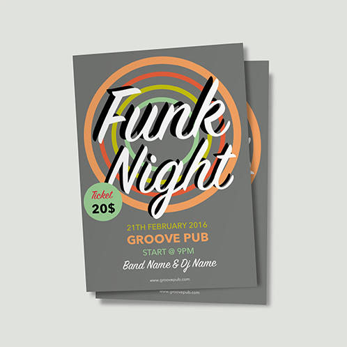 Funk Night Flyer