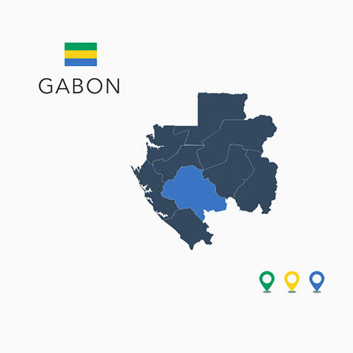Gabon Map