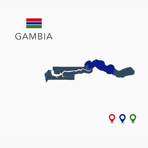 Gambia Map