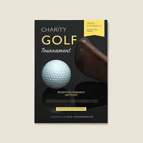 Golf Tournament Flyer 01
