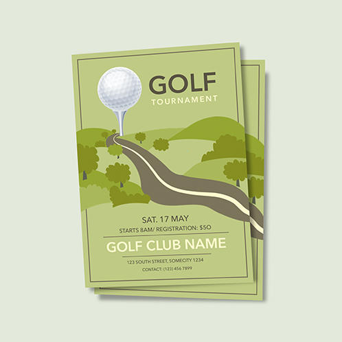 Golf Tournament Flyer 02