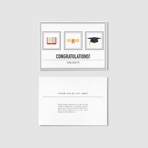Graduation Elements Card