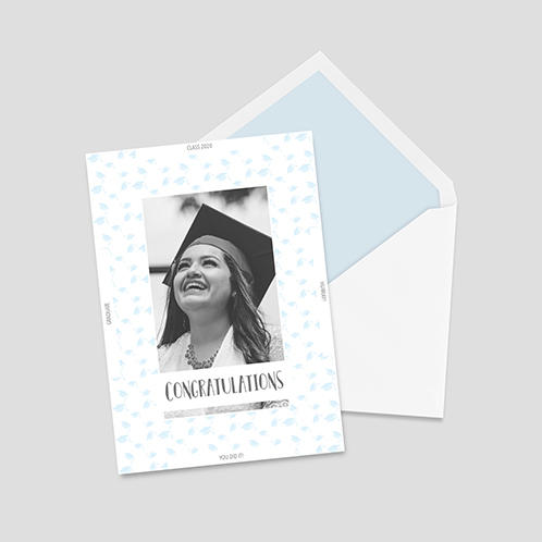 Graduation Photo Frame Card