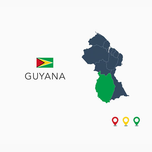 Guyana Map