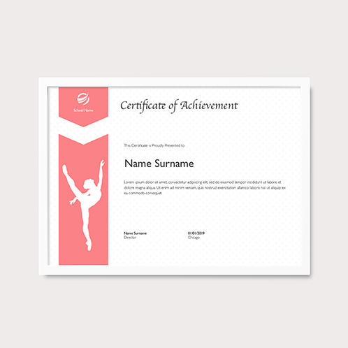 Gymnastics Certificate
