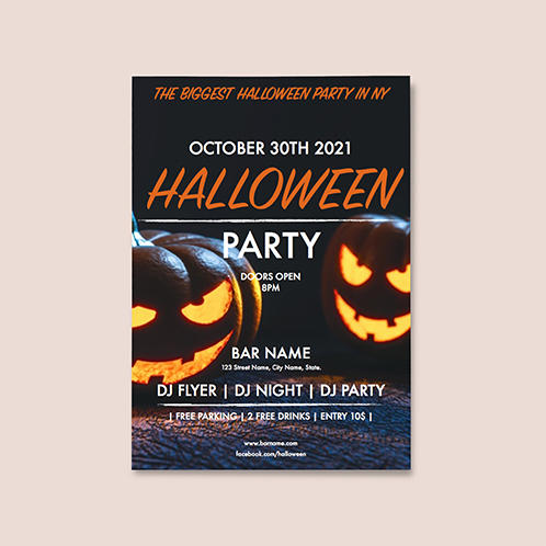 Halloween Party Flyer 01