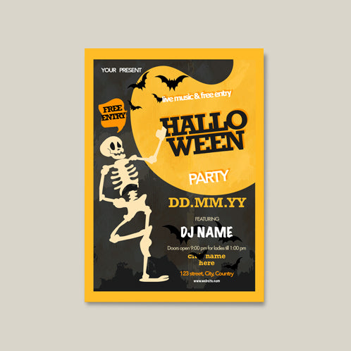 Halloween Party Flyer 03
