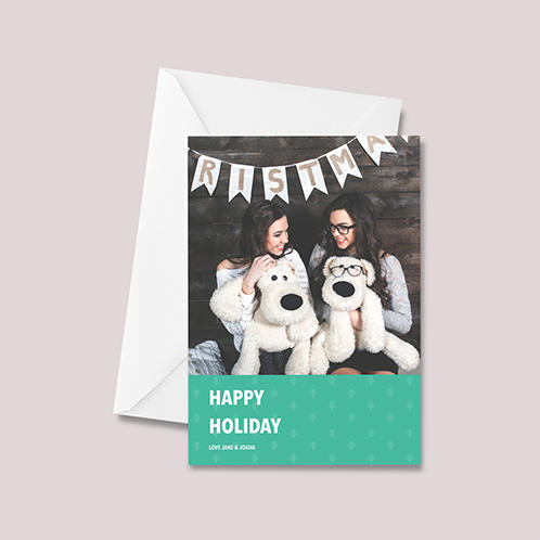 Happy Holiday Christmas Card