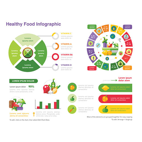 Healthy Food Infographic