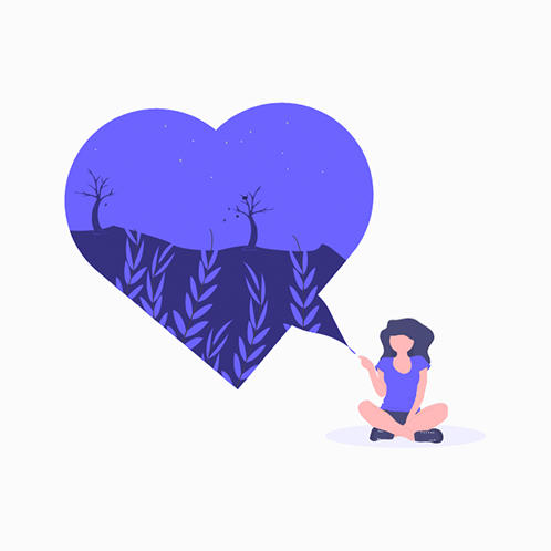 Heartbroken Illustration