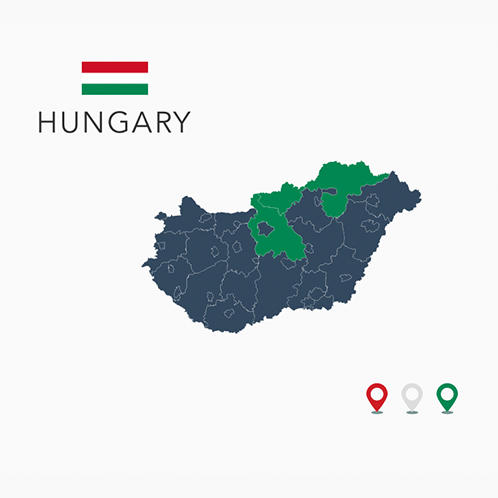 Hungary Map