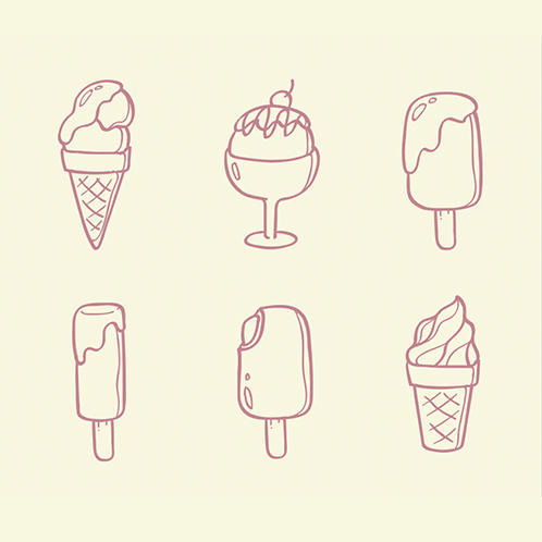 Ice Cream Doodles