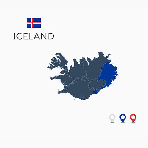 Iceland Map