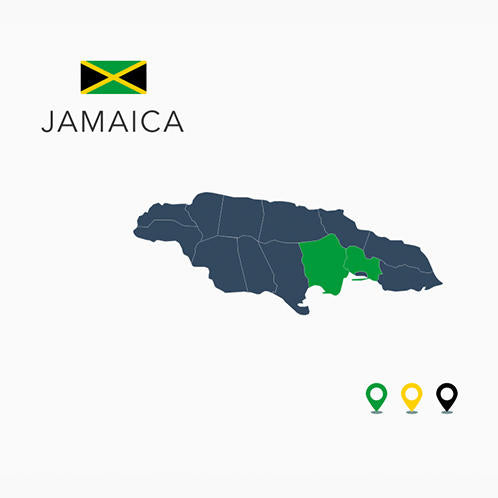 Jamaica Map