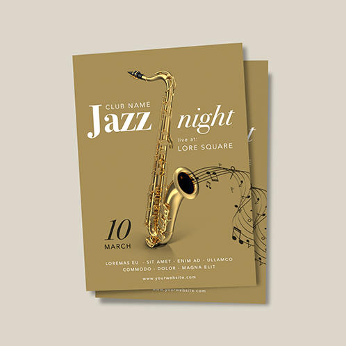 Jazz Night Flyer 02