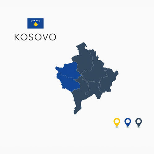 Kosovo Map