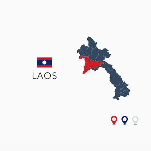 Laos Map