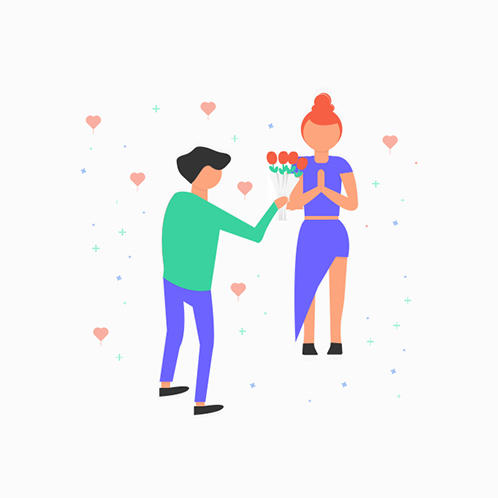 Love is in the Air Illustration